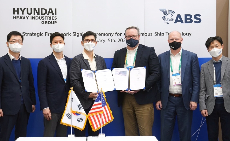 ABS and HHI Group to Work Together on  Autonomous Vessel Projects